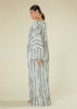 Green & Grey Crochet Kaftan