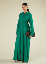 Emerald Green Maxi Shirt