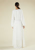 Textured White Maxi