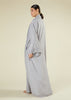 Grey & White Kimono