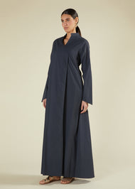 Self Print Wrap Abaya