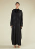 Black Magnolia Abaya