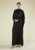 Black Magnolia Abaya