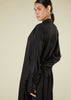 Black Magnolia Abaya