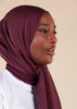 Burgundy Modal Hijab