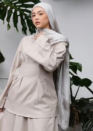 Delphinium Layers Print Hijab