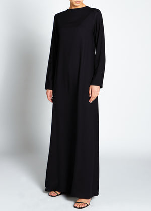 Plain Black Abaya | Abayas | Aab Modest Wear