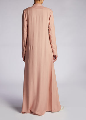 A Line Abaya Pink | Abayas | Aab Modest Wear
