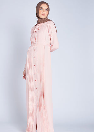 Embossed Maxi Pink | Maxi Dresses | Aab Modest Wear