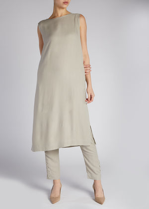 Slip Dress Light Grey | Slip Dresses | Aab Modest Wear